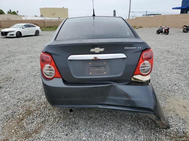 1G1JC5SH9D4142351 - 2013 CHEVROLET SONIC LT GRAY photo 6