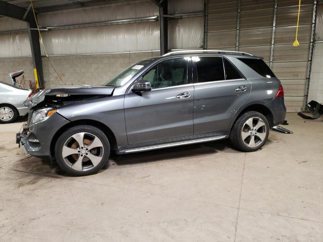 4JGDA5HB5HA843873 - 2017 MERCEDES-BENZ GLE 350 4MATIC GRAY photo 1