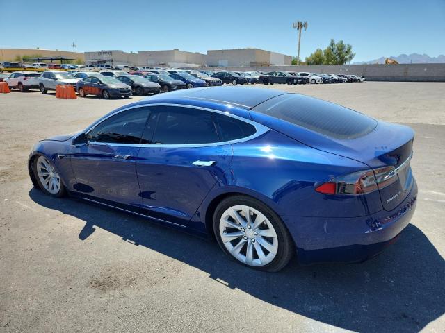 5YJSA1E2XHF190943 - 2017 TESLA MODEL S BLUE photo 2