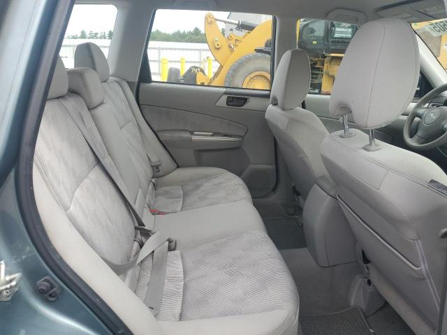 JF2SH6ACXAG722177 - 2010 SUBARU FORESTER 2.5X TEAL photo 10