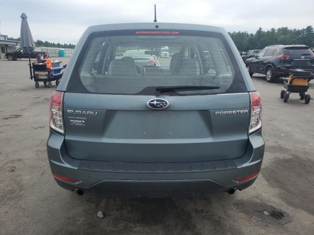 JF2SH6ACXAG722177 - 2010 SUBARU FORESTER 2.5X TEAL photo 6