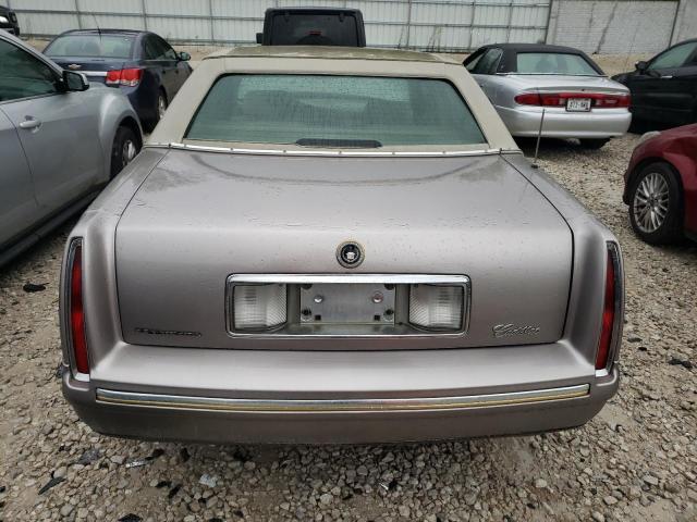 1G6KE52Y9VU221979 - 1997 CADILLAC DEVILLE DELEGANCE SILVER photo 6