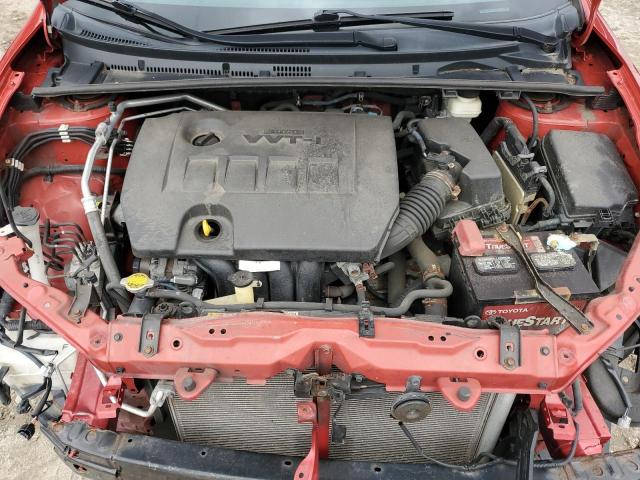 2T1BURHE0EC095044 - 2014 TOYOTA COROLLA L Қызыл фото 11