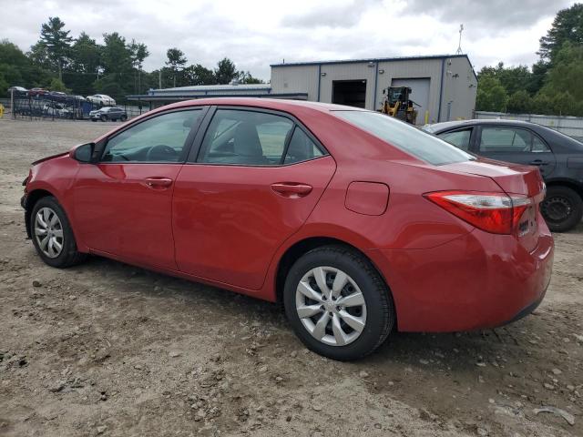 2T1BURHE0EC095044 - 2014 TOYOTA COROLLA L Қызыл фото 2