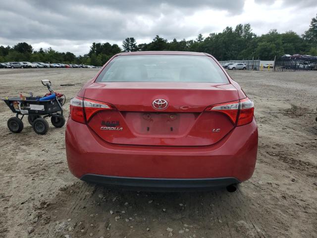 2T1BURHE0EC095044 - 2014 TOYOTA COROLLA L Қызыл фото 6