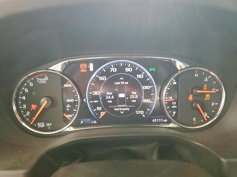 1GKKNPLS3NZ105896 - 2022 GMC ACADIA DENALI BLACK photo 9