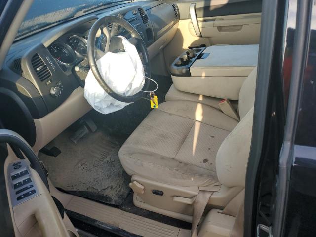 1GCRCSE04BZ103410 - 2011 CHEVROLET SILVERADO C1500 LT BLACK photo 7