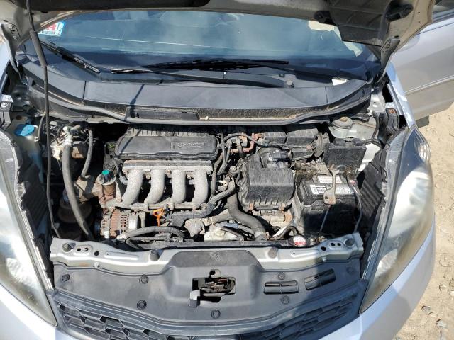 JHMGE8H50CC018093 - 2012 HONDA FIT SPORT SILVER photo 11