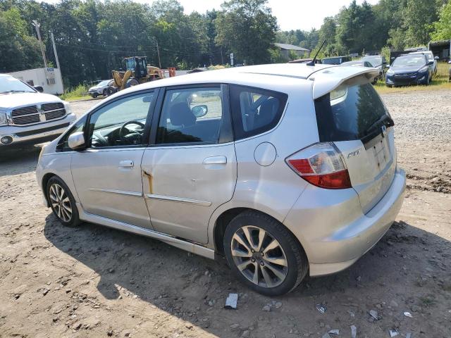 JHMGE8H50CC018093 - 2012 HONDA FIT SPORT SILVER photo 2