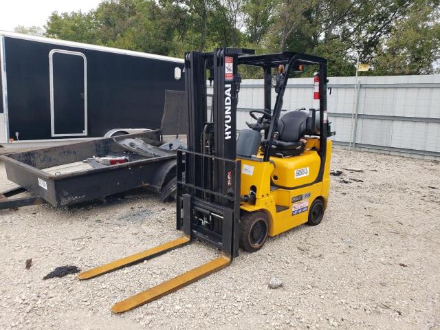 HHKHHG07CF0000394 - 2022 HYUNDAI FORKLIFT YELLOW photo 2