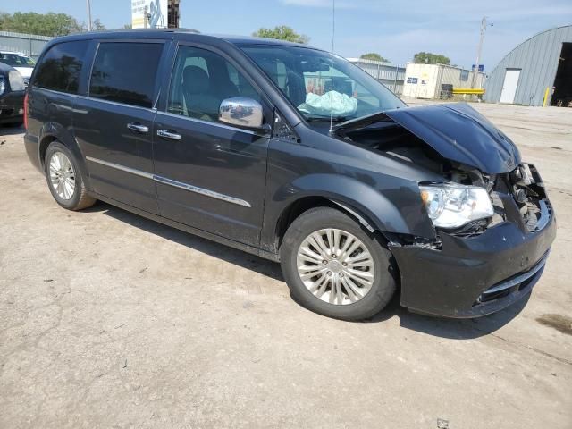 2C4RC1CG6CR364303 - 2012 CHRYSLER TOWN & COU TOURING L CHARCOAL photo 4