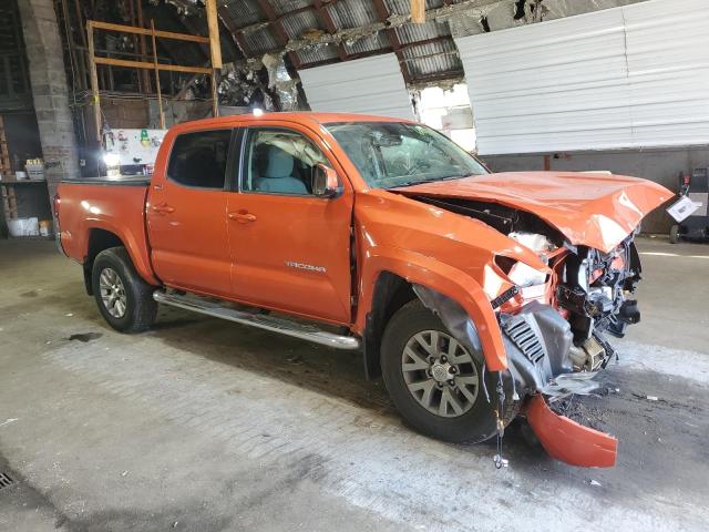 3TMCZ5AN5JM156642 - 2018 TOYOTA TACOMA DOUBLE CAB Қызғылт сары фото 4