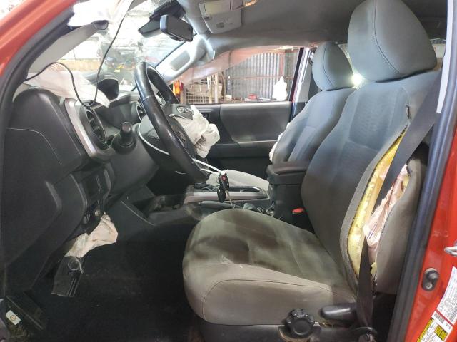 3TMCZ5AN5JM156642 - 2018 TOYOTA TACOMA DOUBLE CAB Қызғылт сары фото 7