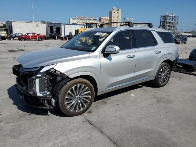 KM8R74GEXPU522385 - 2023 HYUNDAI PALISADE CALLIGRAPHY SILVER photo 1