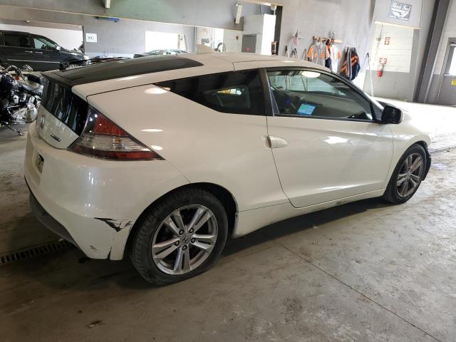 JHMZF1D48BS006353 - 2011 HONDA CR-Z WHITE photo 3