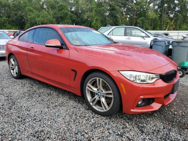 WBA3R5C50GK371131 - 2016 BMW 435 XI RED photo 4