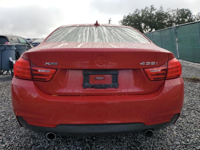 WBA3R5C50GK371131 - 2016 BMW 435 XI RED photo 6