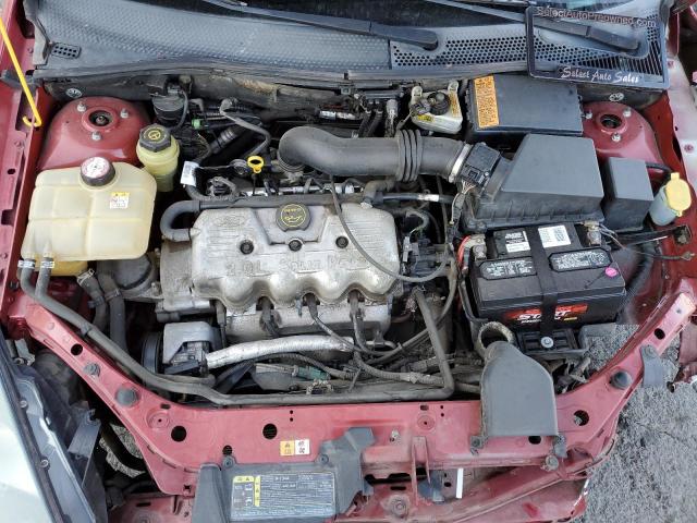 1FAFP33P73W327826 - 2003 FORD FOCUS LX RED photo 11