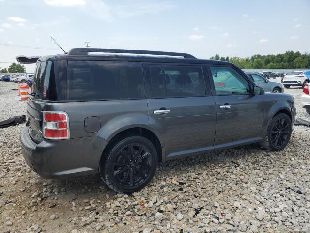 2FMHK6C88JBA15407 - 2018 FORD FLEX SEL GRAY photo 3