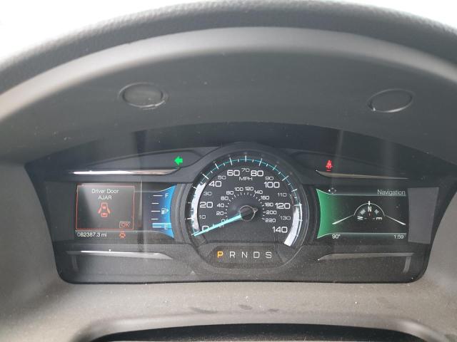 2FMHK6C88JBA15407 - 2018 FORD FLEX SEL GRAY photo 9