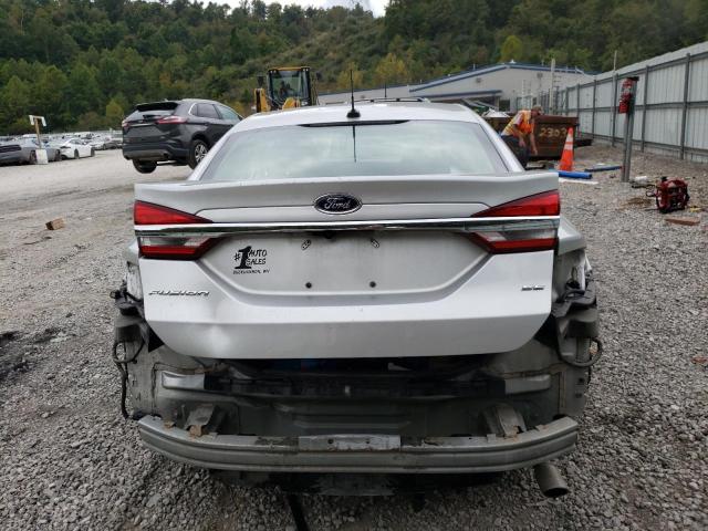 3FA6P0H76HR370944 - 2017 FORD FUSION SE SILVER photo 6