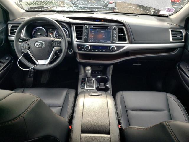 5TDJKRFH2GS502628 - 2016 TOYOTA HIGHLANDER XLE GRAY photo 8