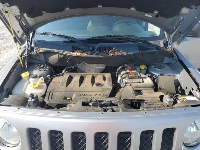 1C4NJRBB9FD214038 - 2015 JEEP PATRIOT SPORT ვერცხლისფერი ფოტო 12