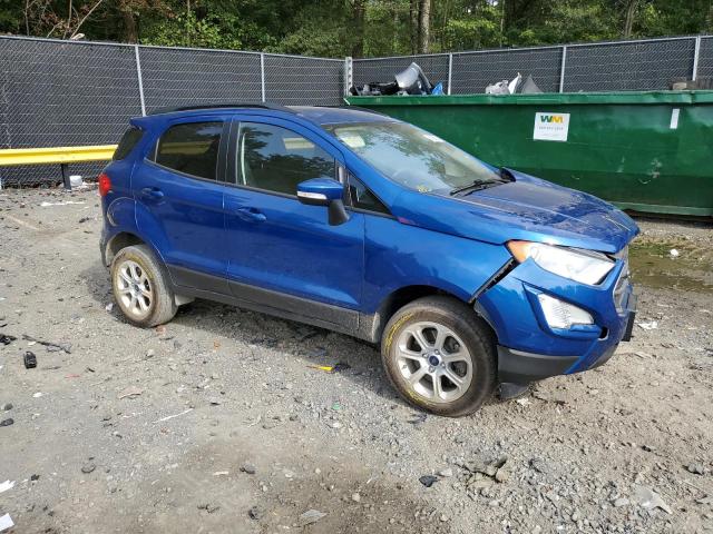 MAJ6P1UL2JC171077 - 2018 FORD ECOSPORT SE BLUE photo 4