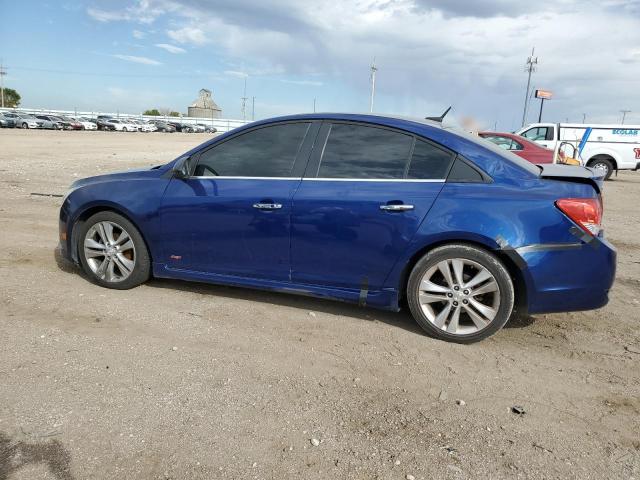 1G1PH5SC3C7296180 - 2012 CHEVROLET CRUZE LTZ BLUE photo 2