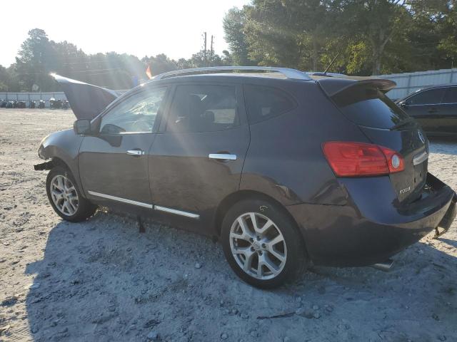 JN8AS5MV4DW103513 - 2013 NISSAN ROGUE S PURPLE photo 2