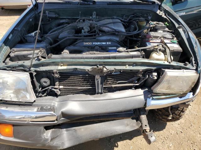 5TESN92N6YZ715190 - 2000 TOYOTA TACOMA XTRACAB PRERUNNER მწვანე ფოტო 11