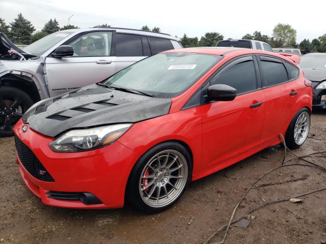 1FADP3L96EL166642 - 2014 FORD FOCUS ST RED photo 1