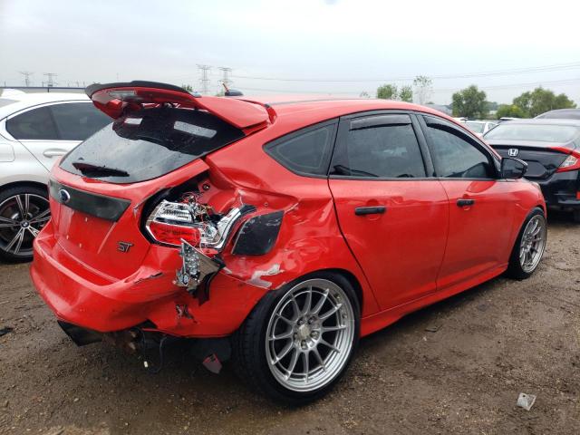 1FADP3L96EL166642 - 2014 FORD FOCUS ST RED photo 3