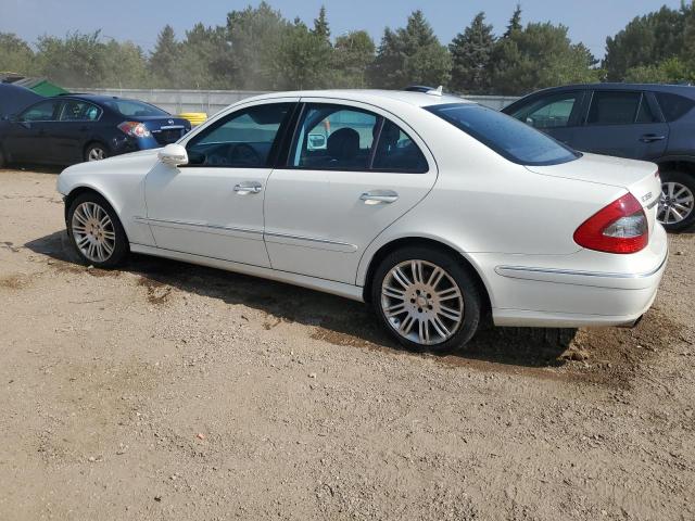 WDBUF87X18B310240 - 2008 MERCEDES-BENZ E 350 4MATIC WHITE photo 2