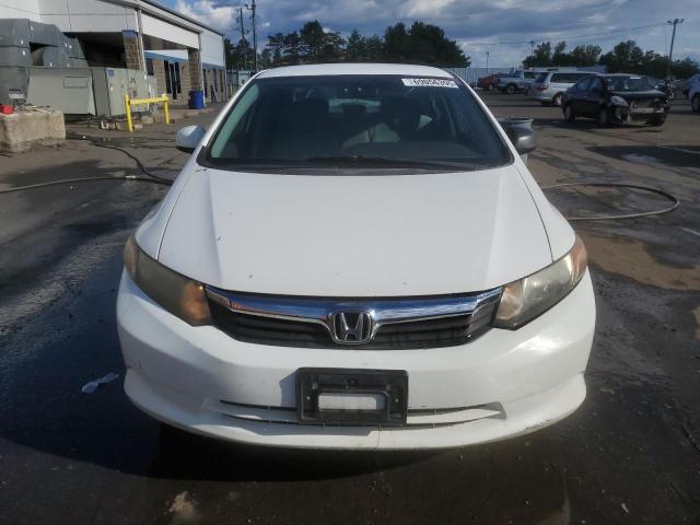 2HGFB2F58CH565147 - 2012 HONDA CIVIC LX WHITE photo 5