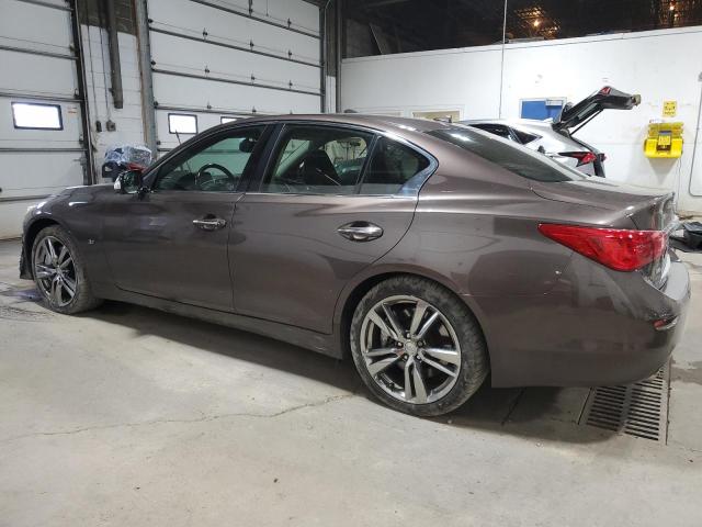 JN1BV7AR8EM701873 - 2014 INFINITI Q50 BASE Marron photo 2