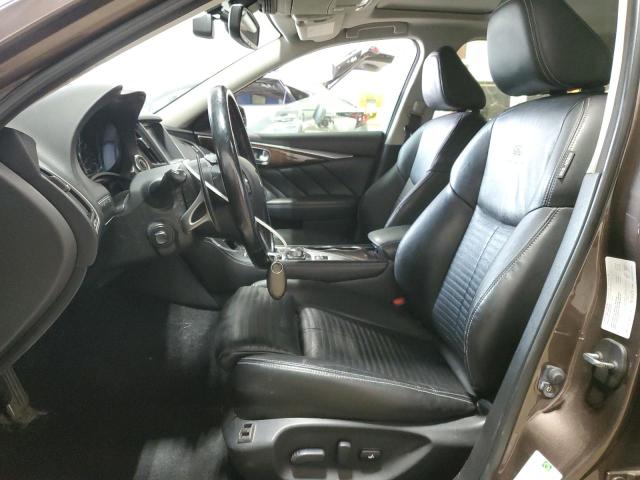 JN1BV7AR8EM701873 - 2014 INFINITI Q50 BASE Marron photo 7