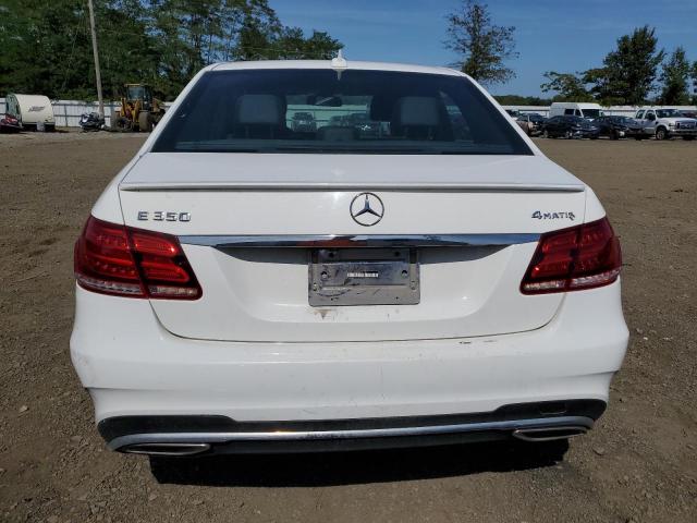 WDDHF8JB4EB031317 - 2014 MERCEDES-BENZ E 350 4MATIC WHITE photo 6