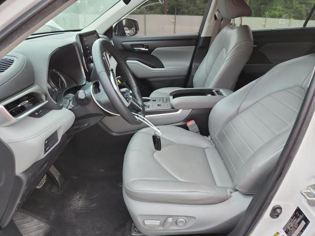 5TDGZRAH0NS552566 - 2022 TOYOTA HIGHLANDER XLE Weiß Foto 7