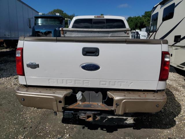 1FT8W4DT8BEB87474 - 2011 FORD F450 SUPER DUTY WHITE photo 4