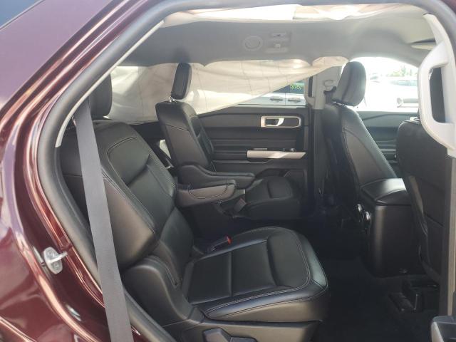 1FMSK7DH1NGA46300 - 2022 FORD EXPLORER XLT BURGUNDY photo 11