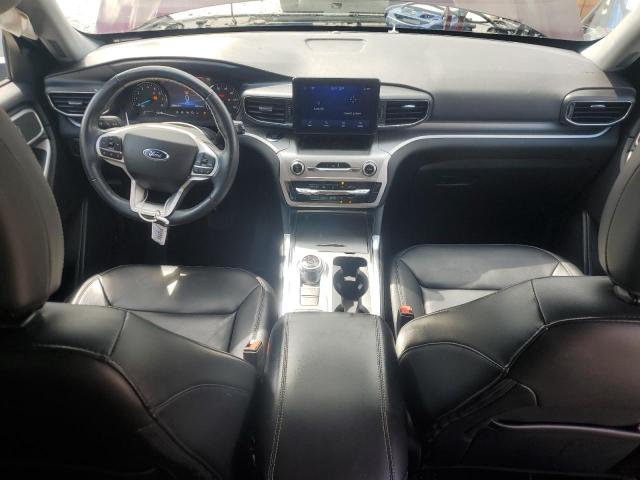 1FMSK7DH1NGA46300 - 2022 FORD EXPLORER XLT BURGUNDY photo 8