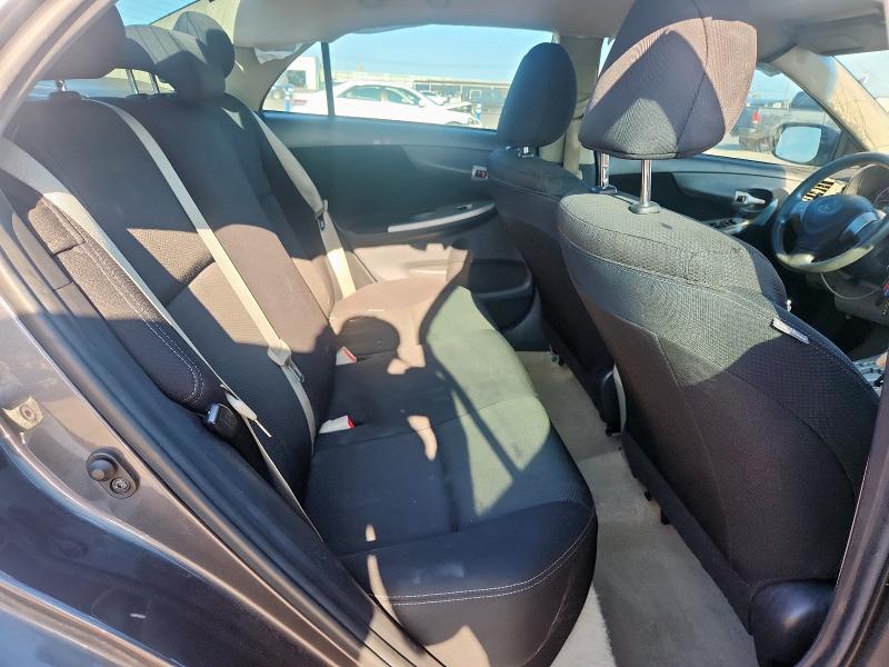 5YFBU4EE8DP177092 - 2013 TOYOTA COROLLA LE BASE GRAY photo 10