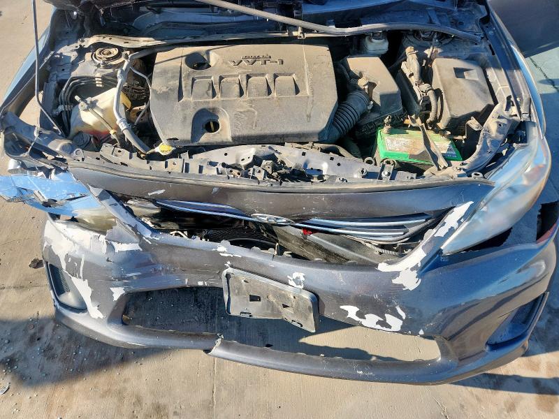 5YFBU4EE8DP177092 - 2013 TOYOTA COROLLA LE BASE GRAY photo 11