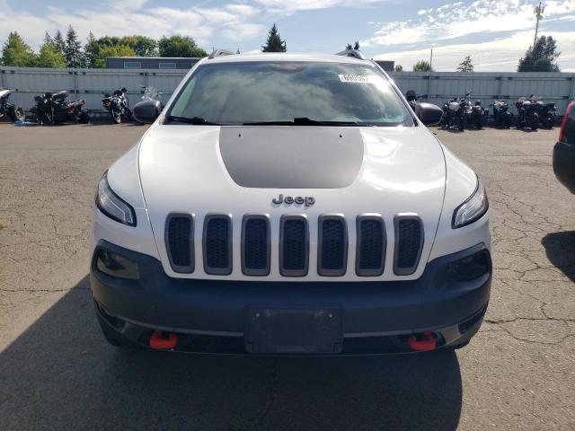 1C4PJMBS6HW500948 - 2017 JEEP CHEROKEE TRAILHAWK WHITE photo 5