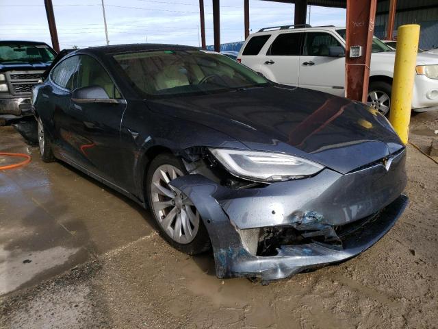 5YJSA1E25HF218258 - 2017 TESLA MODEL S Grau Foto 4