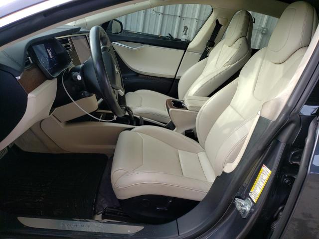 5YJSA1E25HF218258 - 2017 TESLA MODEL S Grau Foto 7