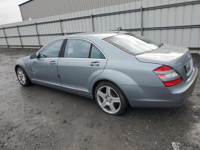 WDDNG86X48A177991 - 2008 MERCEDES-BENZ S 550 4MATIC BLUE photo 2