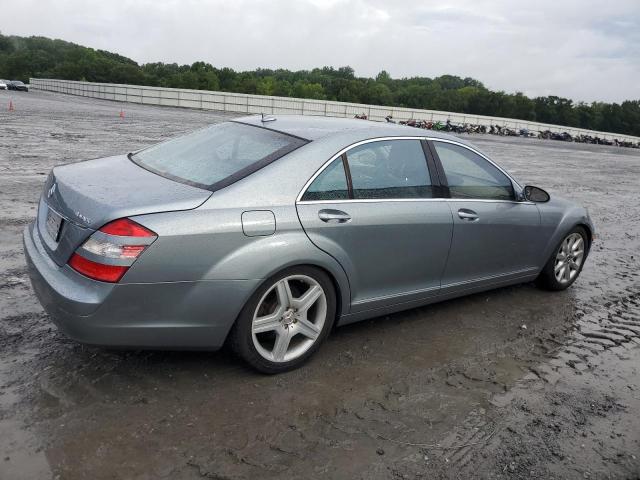 WDDNG86X48A177991 - 2008 MERCEDES-BENZ S 550 4MATIC BLUE photo 3