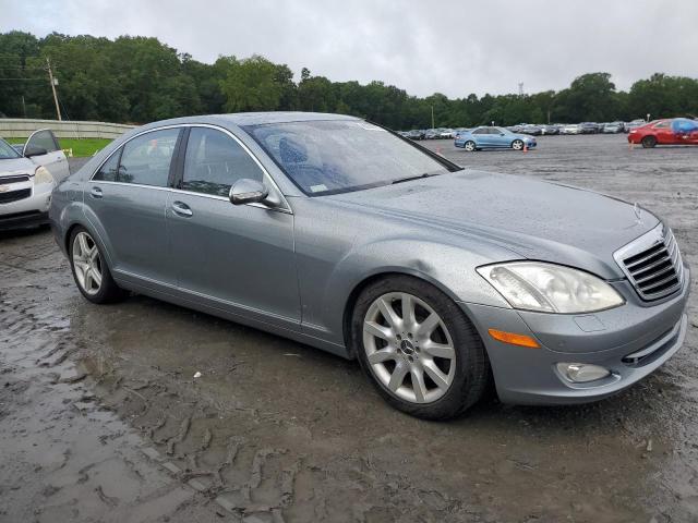 WDDNG86X48A177991 - 2008 MERCEDES-BENZ S 550 4MATIC BLUE photo 4